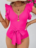 IFOMT 2024 Hollow Out Swimsuit Women One Piece Sexy Holiday Stayle Swimwear Female Bathsuit Push Up Swimming Suit Beachwear Monokini