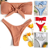 IFOMT Swimsuit 2024 New Summer Women Bikini Sexy Swimwear Set Packwork Brazilian Bathing Beachwear Swimming Bathing Suit Women