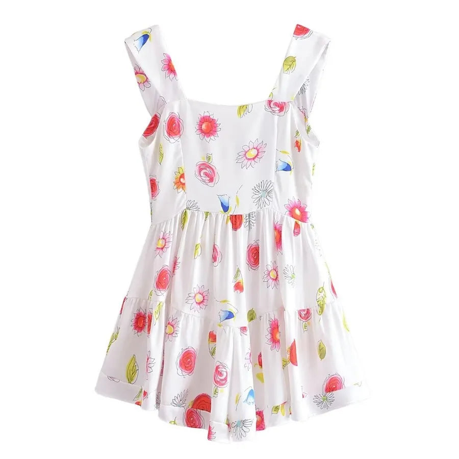 Ifomt High Quality 2023 Holiday Summer High Waist Mini Dress Slip Dress