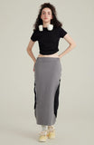 IFOMT Side Ruched Crop Top