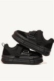 IFOMT New Fashion Spring Outfit Velcro Platform Sneakers