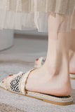 IFOMT New Fashion Spring Outfit Vintage Espadrille Flat Sandals