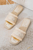 IFOMT New Fashion Spring Outfit Vintage Espadrille Flat Sandals