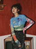 IFOMT Weirdcore Dream Mesh Top