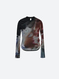 IFOMT Y2K Grunge Tie Dye Top