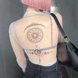 IFOMT Zodiac Graphic Mesh Top