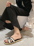 IFOMT Hollow Open Toe Split-Joint Sandals Slippers