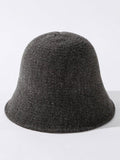 IFOMT Original Solid Knitting Bucket Hat