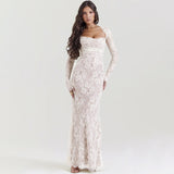 IFOMT Artemis Lace Maxi Dress