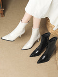 IFOMT Pointed-Toe Split-Joint Boots Pumps