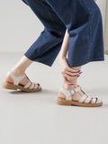 IFOMT Hollow Round-Toe Gladiators Sandals