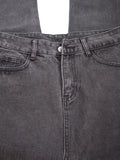 IFOMT Mid Waist Loose Fit Jeans