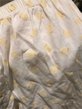 Ifomt Litter Yellow Duck Print Cute Straight Loose Women Trouser Cotton Elastic Wiast Homewear Outwear Casual Summer Pant 2025 New
