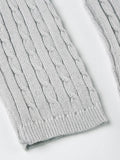 IFOMT Button V-Neck Oversized Knit Cardigan