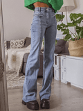 IFOMT Back Star Patchwork Jeans
