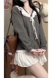 IFOMT Christmas Thanksg Gifts Fall Acubi Lace Cardigan Sweater