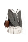 IFOMT Christmas Thanksg Gifts Fall Acubi Lace Cardigan Sweater