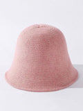 IFOMT Original Solid Knitting Bucket Hat