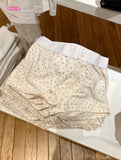 Ifomt Lace Trim Camis Tank And Patchwork Button Shorts Sets For Women 2 Pieces Floral Print Sweet Summer Vest Shorts Home Women's Suit