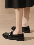 IFOMT Round-Toe Split-Joint Loafers