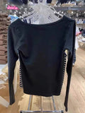 Ifomt Vintage Graphic Print Cotton T-shirts Women Autumn Winter Retro Streetwear Long Sleeve T Shirt Female Casual Retro Y2k Tops 2025