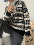 IFOMT Christmas Jacquard Knit Sweater