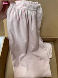 Ifomt American Retro Straight Pants Little Rabbit Print Cute Chic Long Pants Cotton Elastic Waist Homewear Casual Summer Trouser Women