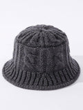 IFOMT Original Solid Knitting Bucket Hat