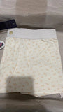 Ifomt Three Button Tight Homewear Shorts Casual Sweet Chic Floral Print Shorts 2025 New Elastic Waist Slim Summer Pants Cotton