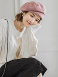 IFOMT Personality Striped&Plaid Beret Hat