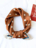IFOMT Polka-Dot Sun-Protection Small Square Scarf