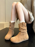 IFOMT Round-Toe Split-Joint Boots