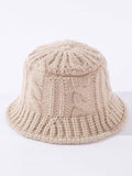 IFOMT Original Solid Knitting Bucket Hat