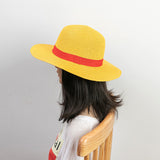 IFOMT Anime One Piece Cosplay Luffy Straw Hat