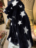 IFOMT Y2K Vintage Star Zip Up Hoodie
