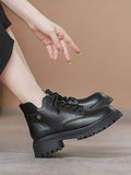 IFOMT Lace-Up Rivet Round-Toe Split-Joint Boots Dr. Martens Boots