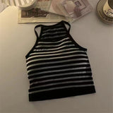 Ifomt Girls' Summer Y2K Wear Slim Short Sleeved T-shirt Camisole Sexy And Cute Young Girl Clothing Sweetheart Tea Cup Rabbit Short Top Casual Outfit