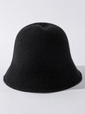 IFOMT Original Solid Knitting Bucket Hat