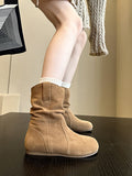 IFOMT Round-Toe Split-Joint Boots