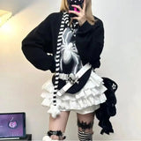 IFOMT Pink Skirt Sweet High Waist Japanese Y2k Kawaii Clothes Fold Punk Cute Lolita Sexy Cute  Mini Skirts Cutecore Girl Skirt 90s