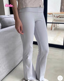 Ifomt Pink Blue Sweet Chic Micro Flared Pants New High Waisted Slim Yoga Pants Women's Hip Lifting Casual Sports Fitness Trouser