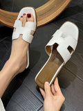 IFOMT Hollow Open Toe Split-Joint Slippers