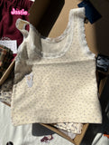 Ifomt Lace Trim Camis Tank And Patchwork Button Shorts Sets For Women 2 Pieces Floral Print Sweet Summer Vest Shorts Home Women's Suit