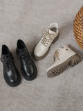 IFOMT Lace-Up Rivet Round-Toe Split-Joint Boots Dr. Martens Boots