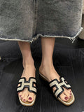 IFOMT Hollow Open Toe Split-Joint Slippers