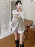 Ifomt Fashion Temperament Commute Shirt + Suit Vest Suit Women Spring Style 2025