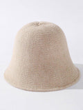 IFOMT Original Solid Knitting Bucket Hat