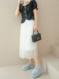 IFOMT Belt Buckle Hollow Round-Toe Split-Joint Gladiators Platform Shoes Sandals