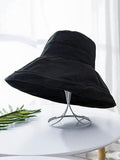 IFOMT Simple 6 Colors Big Brim Sun Protection Fisherman Hat