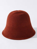 IFOMT Original Solid Knitting Bucket Hat